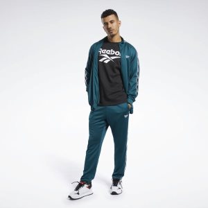 Koszulki Męskie Reebok Classic Vector Czarne PL 62LNVUE